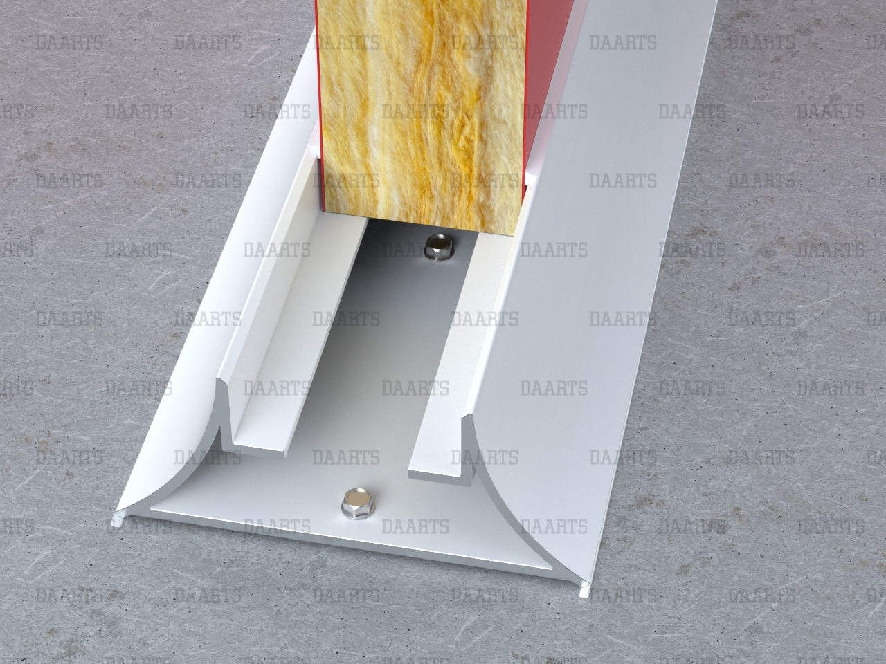 Профиль скругляющий DAARTS FLR 112 схема